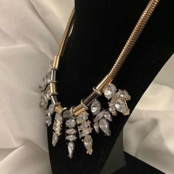 Vintage Chain Link Statement necklace - Picture 5 of 14